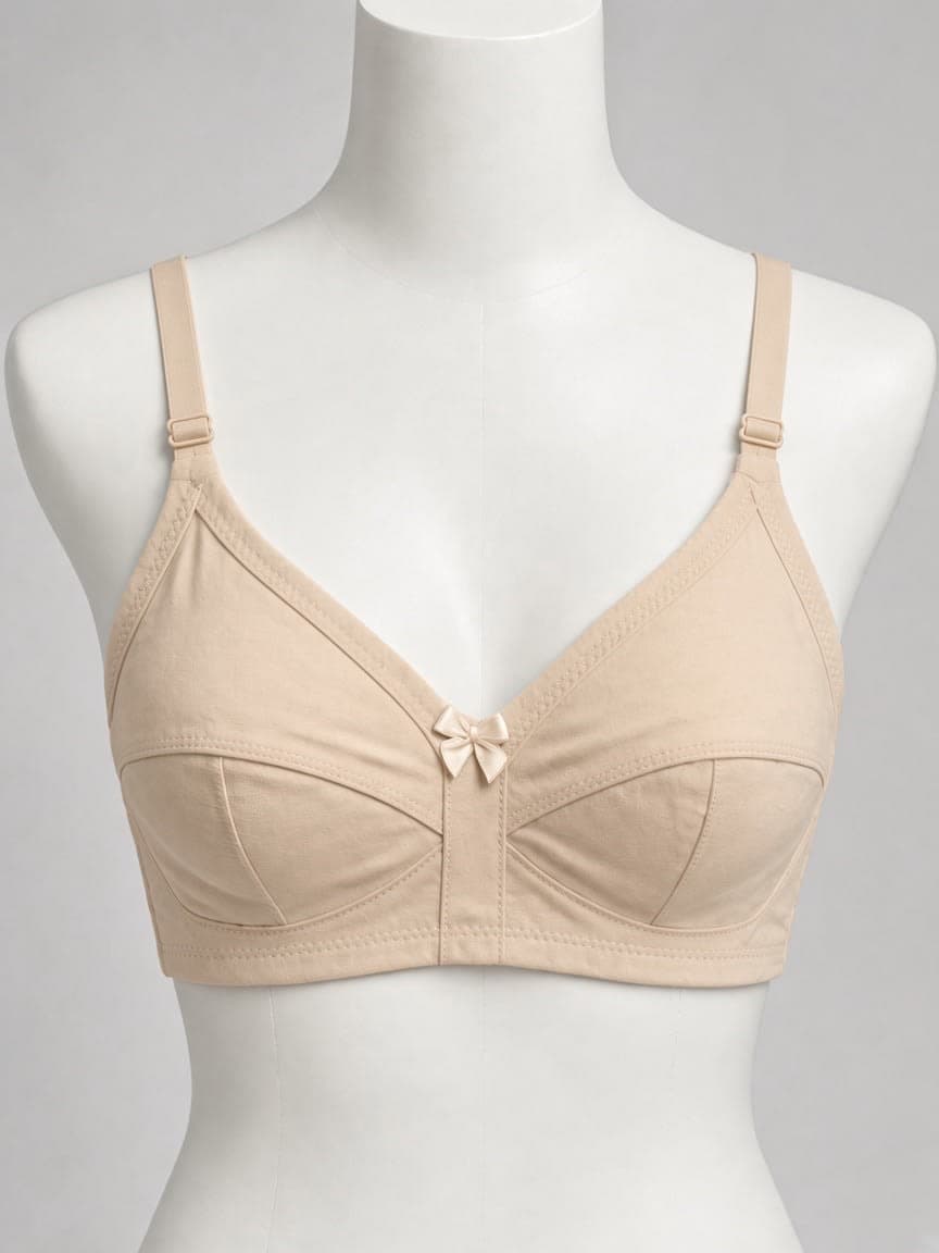 Essential Cotton Soft-Cup Bra