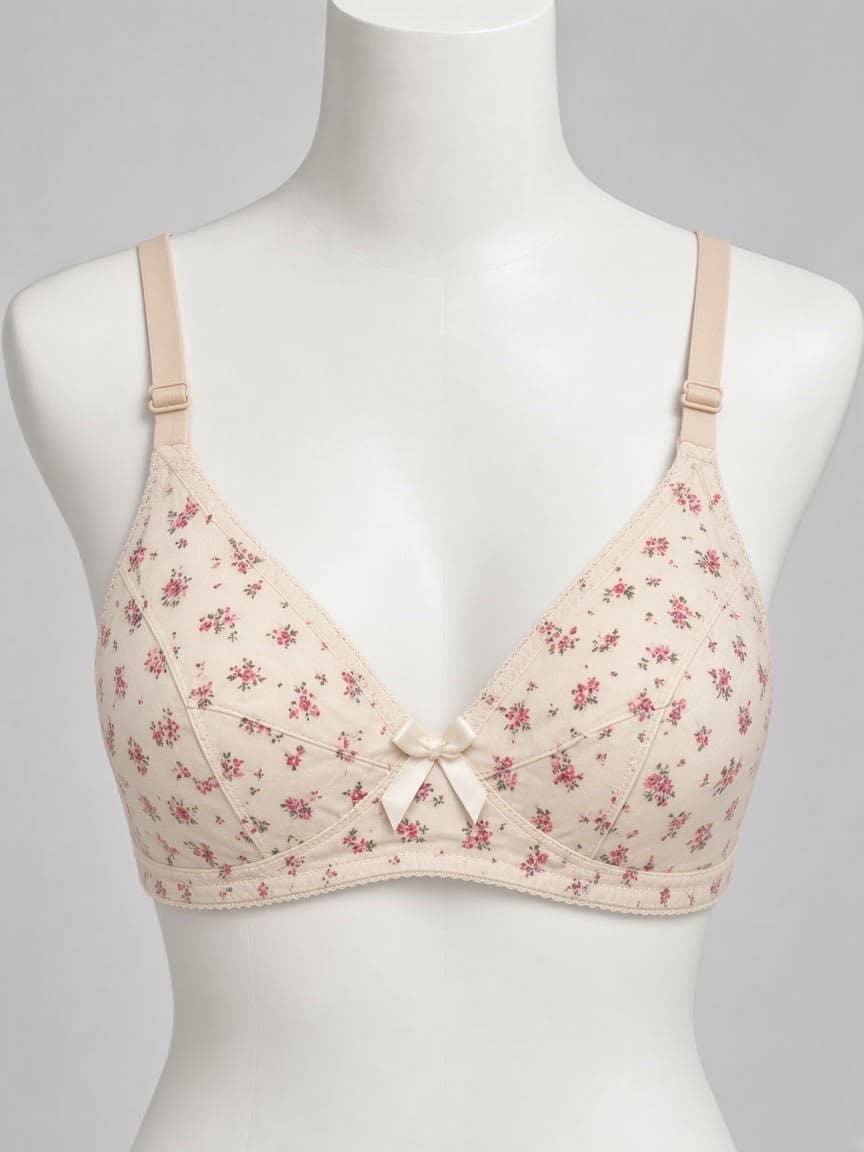 Ditsy Floral Soft-Cup Bra