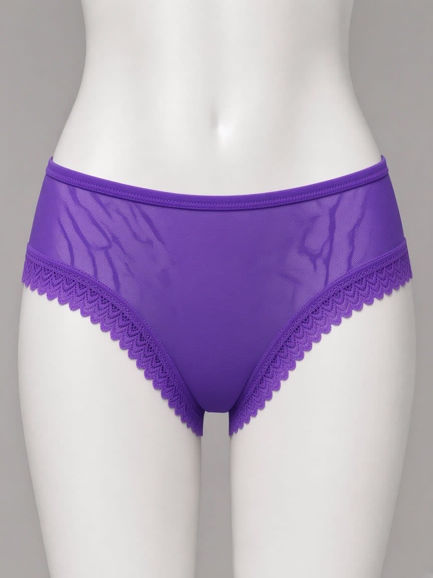 Sheer Rose Lace Cutout Bikini